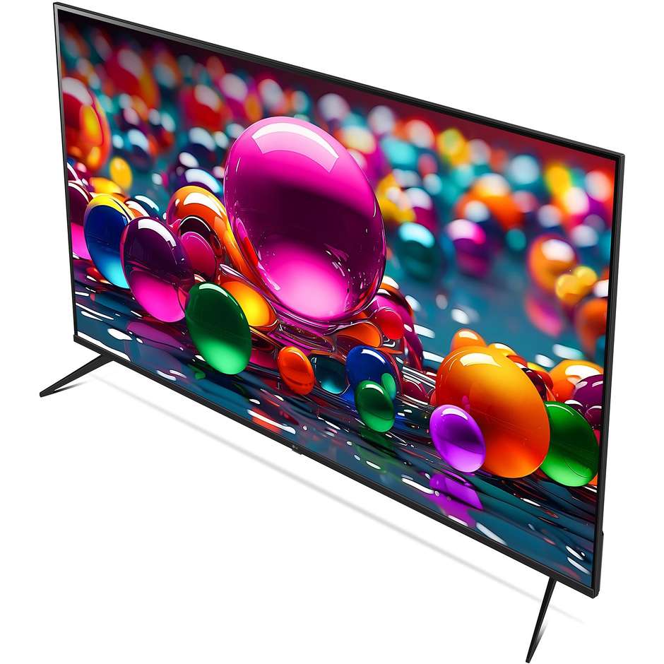 LG 75UA75006LA.API Smart TV 75" LED 4K Ultra HD webOS Colore Black