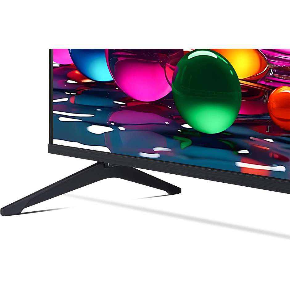 LG 75UA75006LA TV 75" 4K Ultra HD Smart TV Wi-Fi Classe G Colore Nero