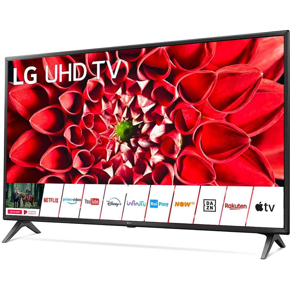 LG 75UN71006LC Tv LED 75" 4K Ultra HD HDR Smart Tv Wifi classe A colore nero