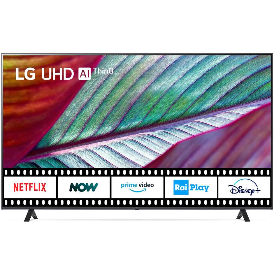 Lg 75UR78006L Smart TV LED 75" 4K Ultra HD Wi-Fi DVB-T2 Classe F Nero