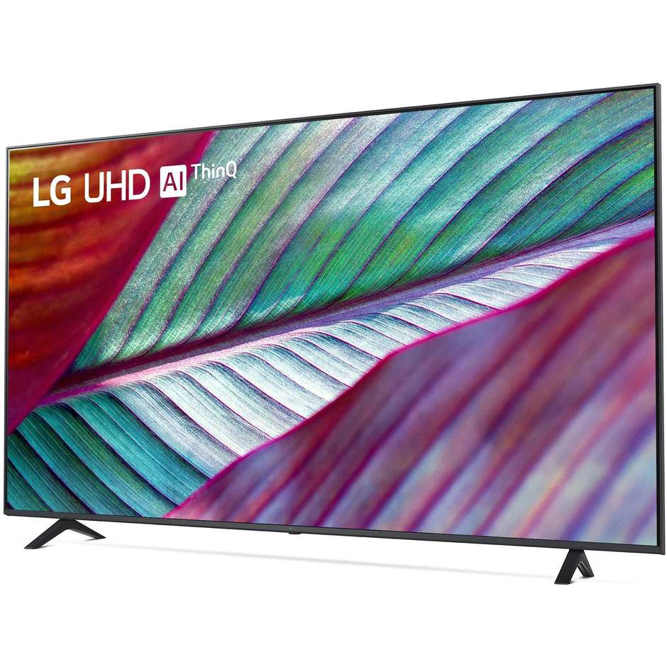 LG 75UR78006L Tv UHD 75'' 4K Ultra HD Smart Tv Wi-Fi Classe F Colore Nero