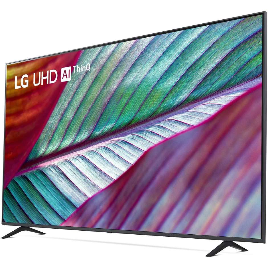 LG 75UR78006L Tv UHD 75'' 4K Ultra HD Smart Tv Wi-Fi Classe F Colore Nero