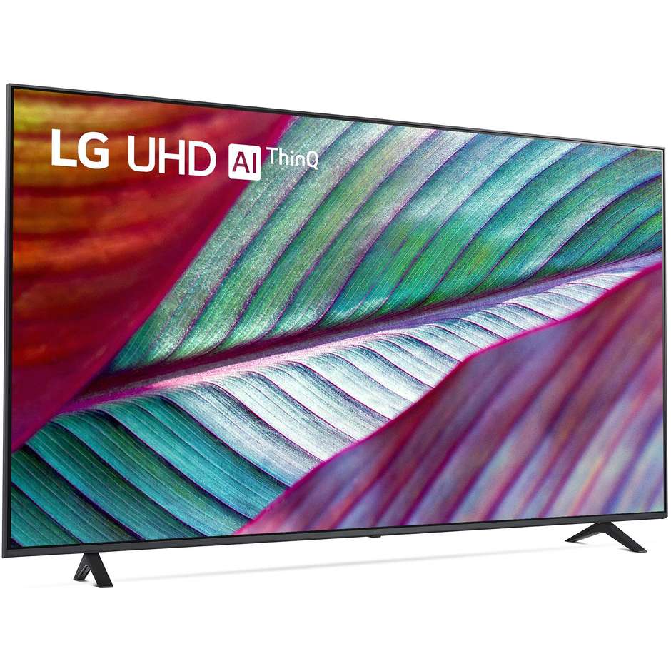 LG 75UR78006L Tv UHD 75'' 4K Ultra HD Smart Tv Wi-Fi Classe F Colore Nero