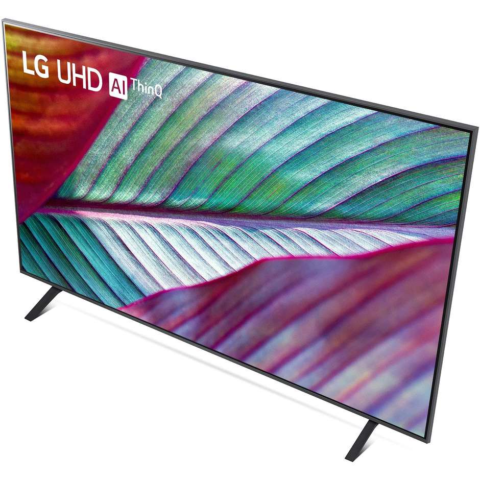 LG 75UR78006L Tv UHD 75'' 4K Ultra HD Smart Tv Wi-Fi Classe F Colore Nero