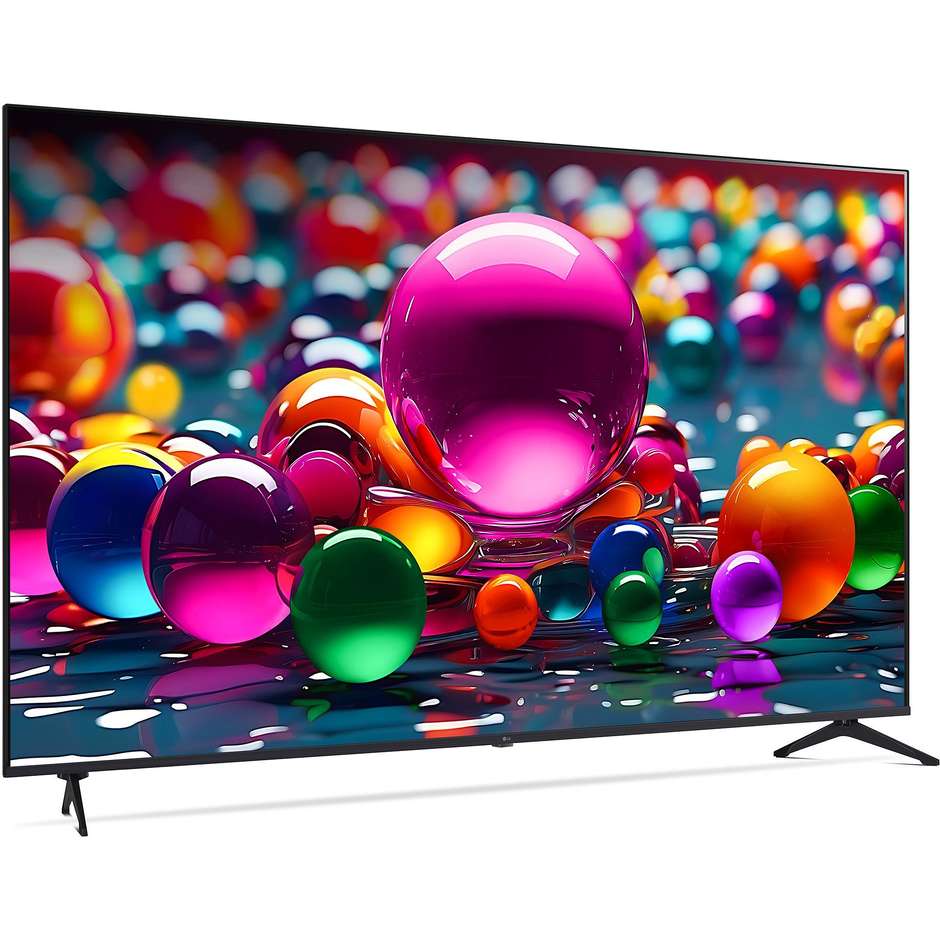 LG 86UA75006LA TV LED 86'' 4K Ultra HD Smart TV Wi-Fi Classe F Colore Nero