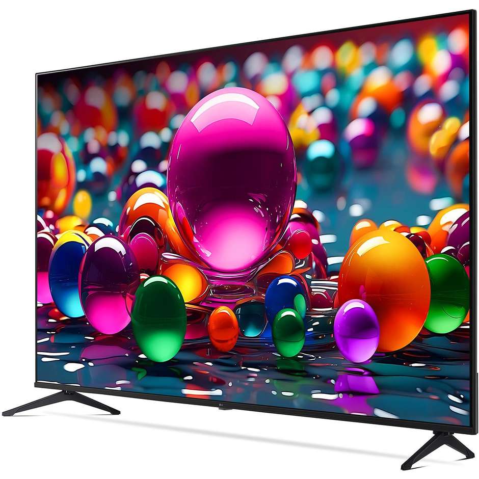 LG 86UA75006LA TV LED 86'' 4K Ultra HD Smart TV Wi-Fi Classe F Colore Nero