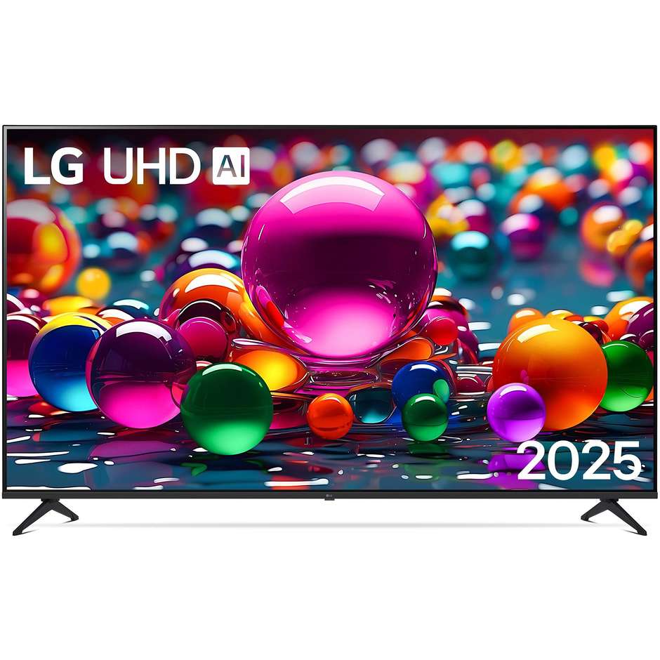 LG 86UA75006LA TV LED 86'' 4K Ultra HD Smart TV Wi-Fi Classe F Colore Nero