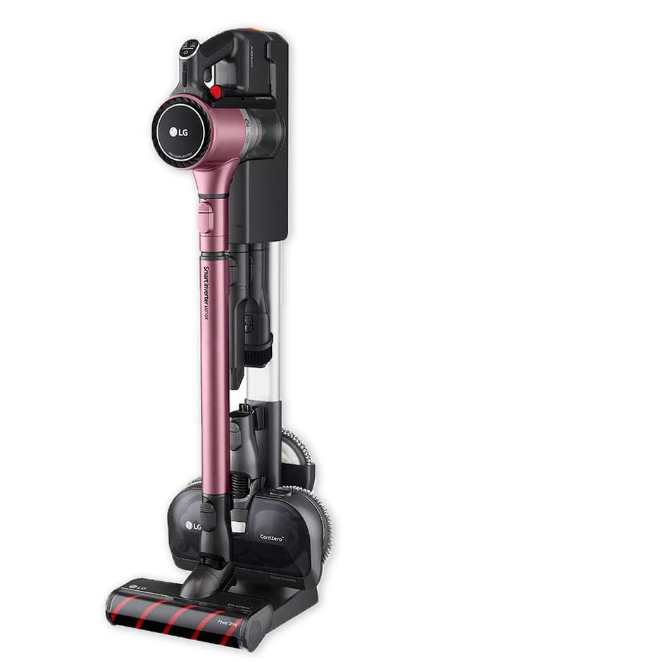 Lg A9K-ULTRA1 ROSA Scopa Elettrica Ricaricabile Senza Fili Ciclonica Nero