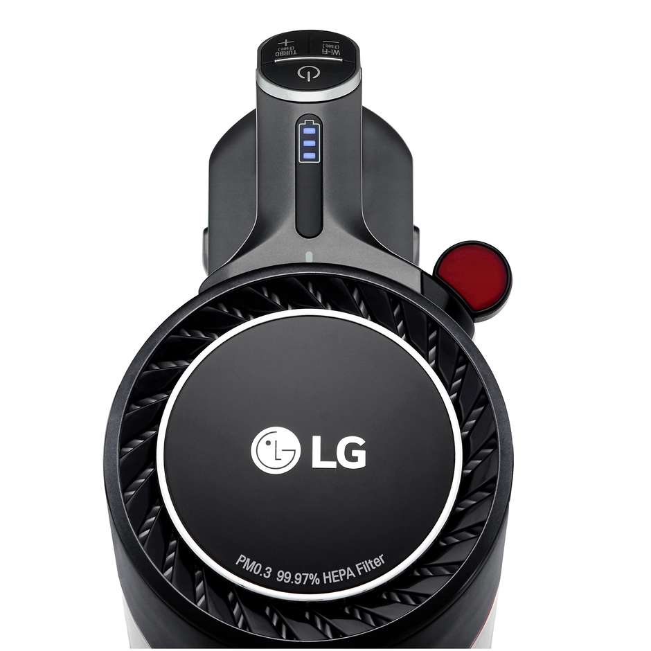 LG A9K-ULTRA1 Scopa CordZero Ricaricabile Wi-Fi Potenza 200 W colore nero