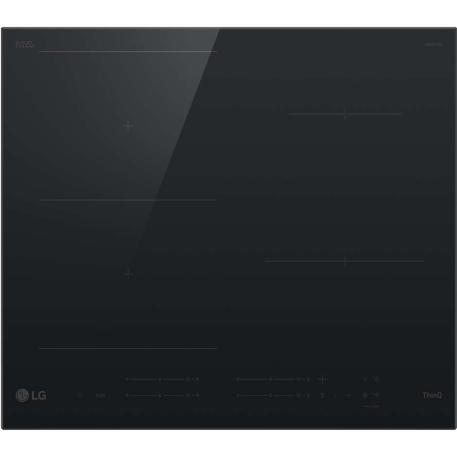 LG CBIZ2435B Piano Cottura a Induzione 60 cm 4 Zone Touch Control Nero