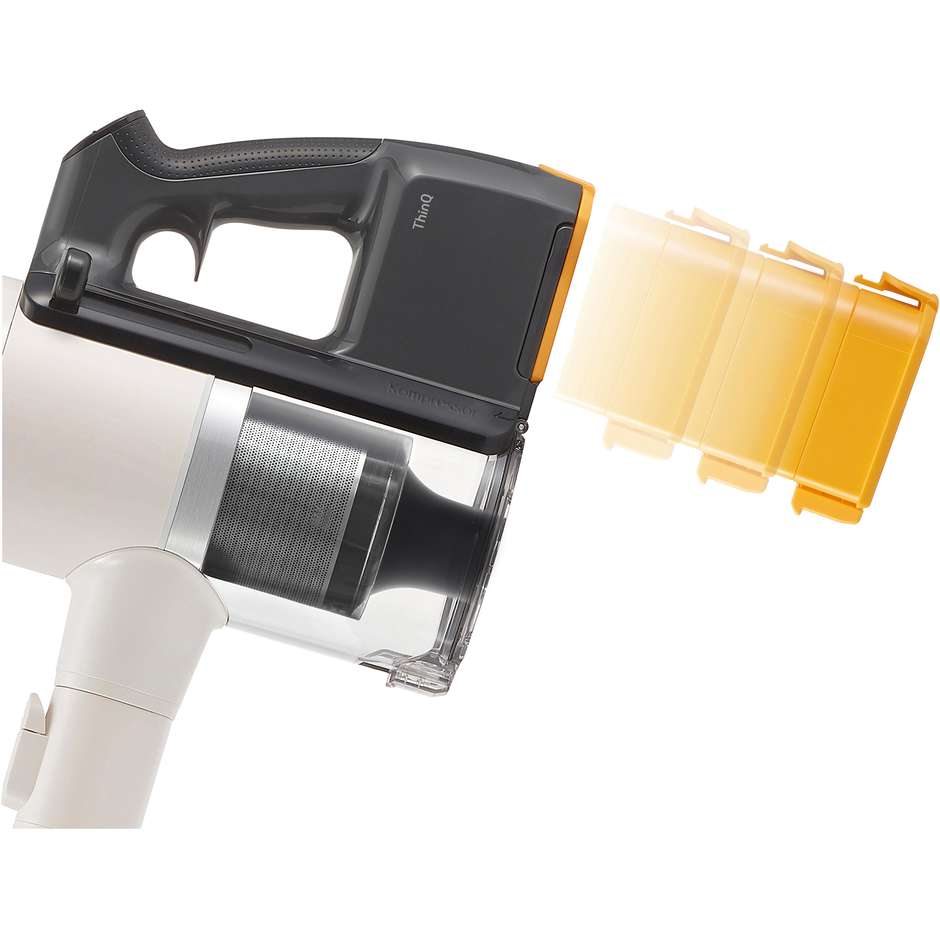 LG Cord Zero All-in-One A9T Aspirapolvere senza filo Potenza 260 W Auto-svuotamento + Accessori Wi-Fi