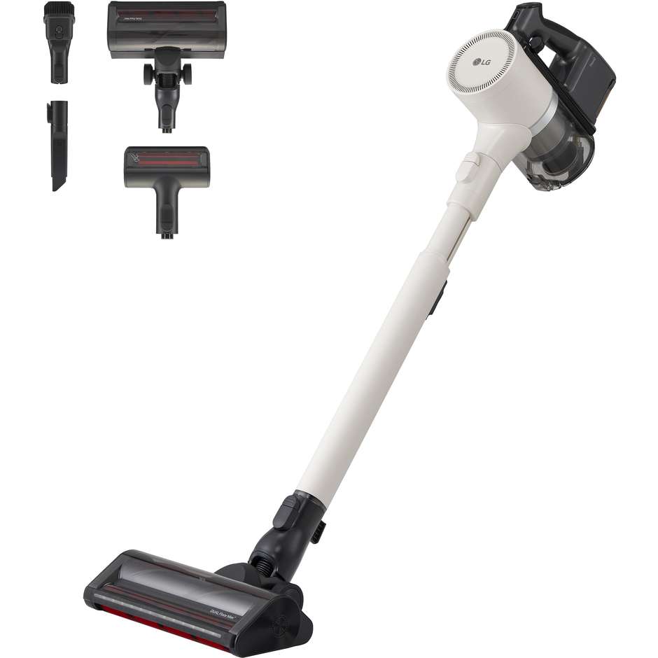 LG Cord Zero All-in-One A9T Aspirapolvere senza filo Potenza 260 W Auto-svuotamento + Accessori Wi-Fi