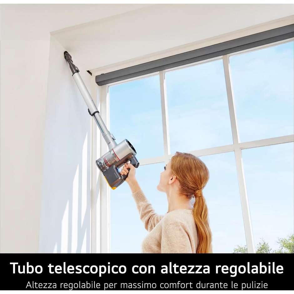 LG CordZero A9K-Lite1C Scopa Elettrica Ricaricabile Senza Filo Motore Smart Inverter