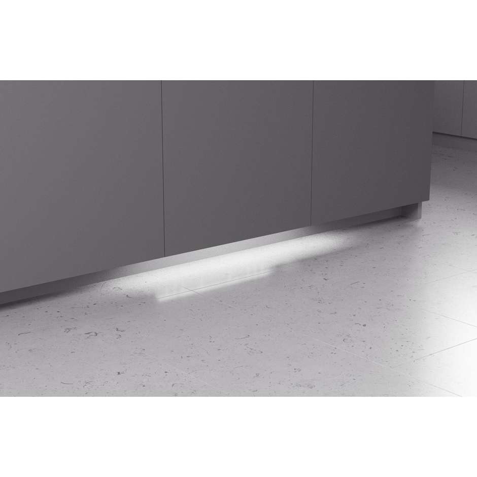 LG DB475TXS Lavastoviglie a Scomparsa Totale 60 cm 14 Coperti Classe A TrueSteam QuadWash Apertura Automatica Wi-Fi