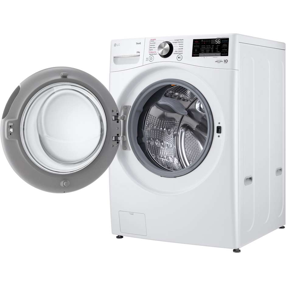 LG F0P3020TSWC Lavatrice Carica Frontale Capacita 20 Kg 1000 Giri/min Classe B Colore Bianco