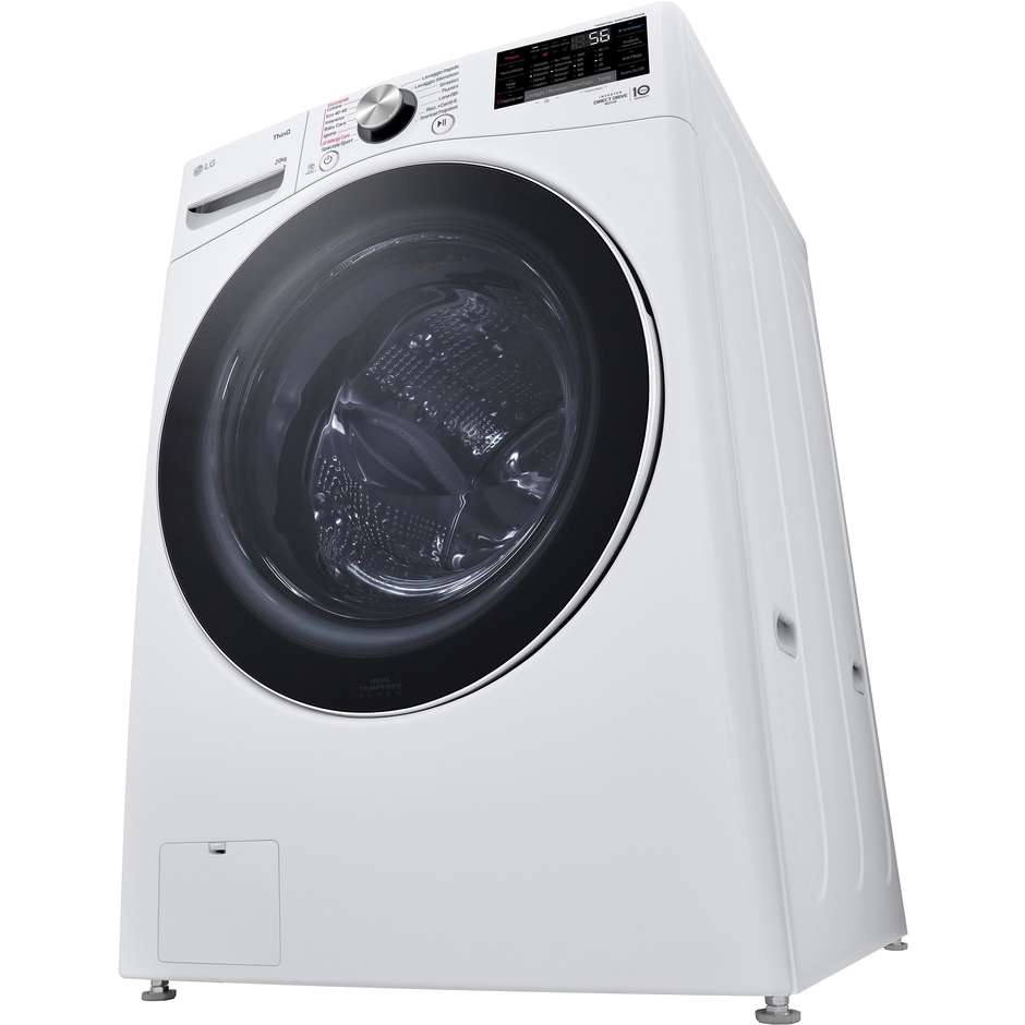 LG F0P3020TSWC lavatrice XL 20 kg, 1000 giri, Wi-Fi, classe B