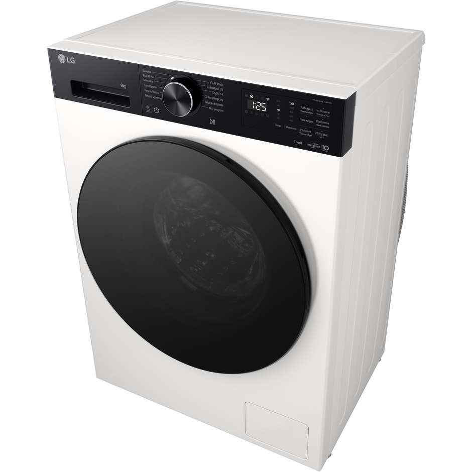 LG F2NX50S9THB Lavatrice Carica frontale Capacita 9 Kg 1200 Giri/min Classe A Colore Bianco