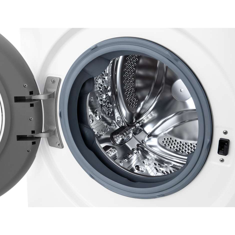 Lg F2WV3S7S4E Lavasciuga 7+5 kg 1200 Giri/min Classe D Inox / Silver