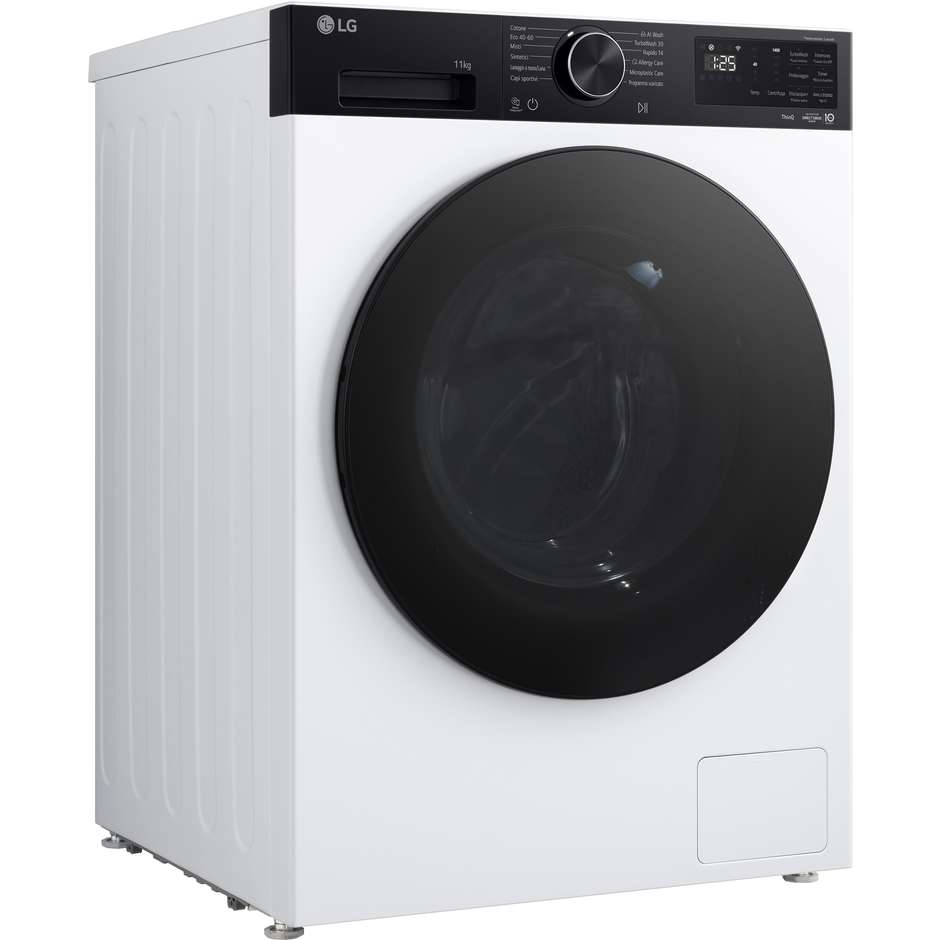 Lg F4NX5011TKB Lavasciuga 11+5 kg 1400 Giri/min Classe A Bianco