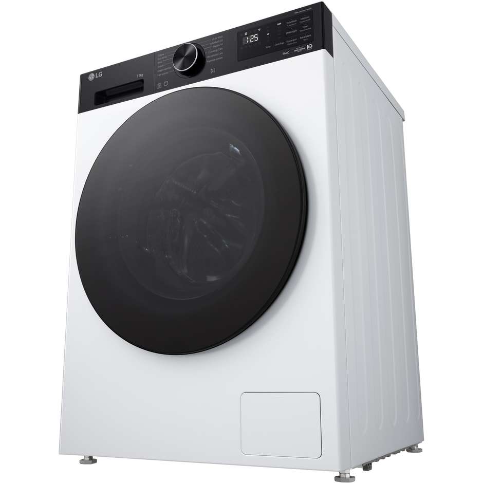 LG F4NX5011TKB Lavatrice 11 kg 1400 giri Classe A Bianca