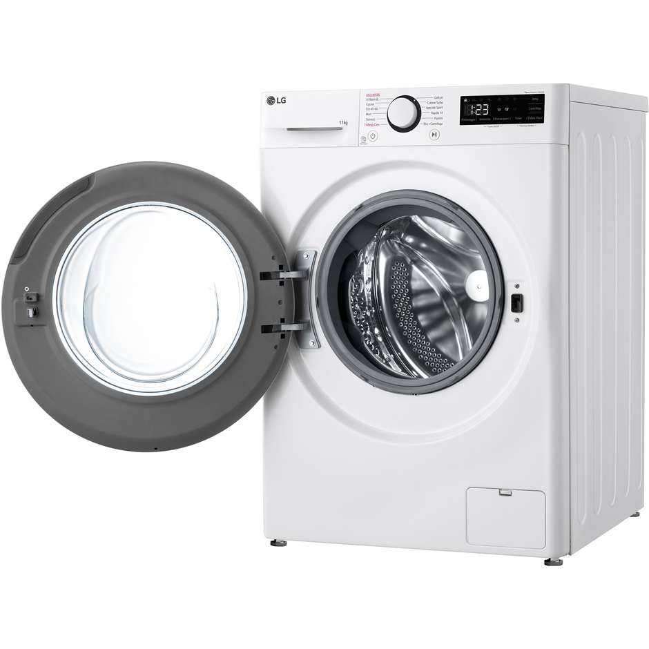 Lg F4R3011NSWB Lavasciuga 11+5 kg 1400 Giri/min Classe A Nero