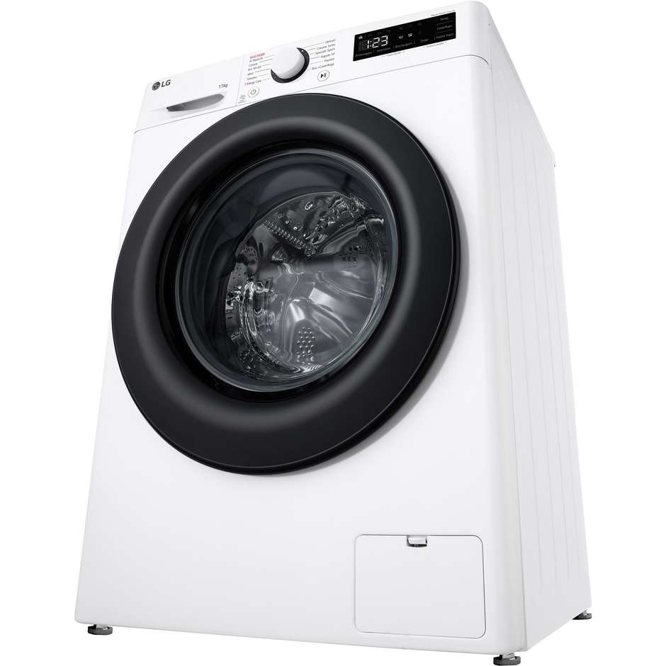 LG F4R3011NSWB Lavatrice Carica frontale 60 cm 11 kg 1400 Giri/min Motore Inverter Vapore Classe A