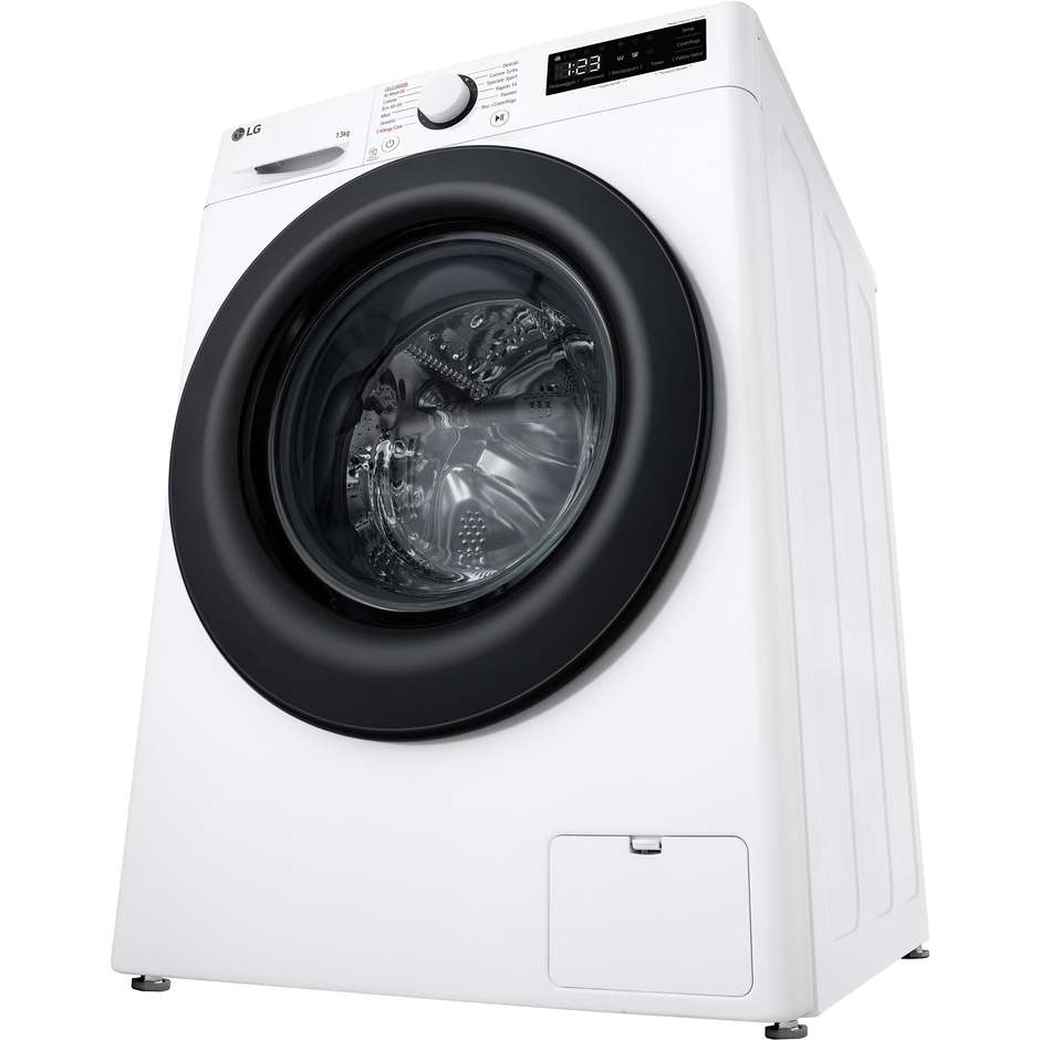 LG F4R3013NSWB lavatrice 13 kg 1400 giri classe A bianca con AI DD e vapore