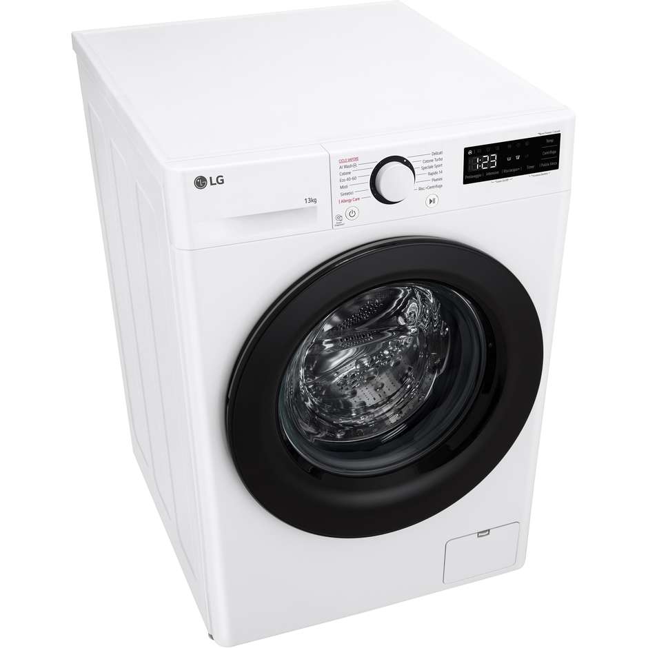 LG F4R3013NSWB Lavatrice Carica Frontale Capacita 13 Kg 1400 Giri/min Classe A Colore Bianco