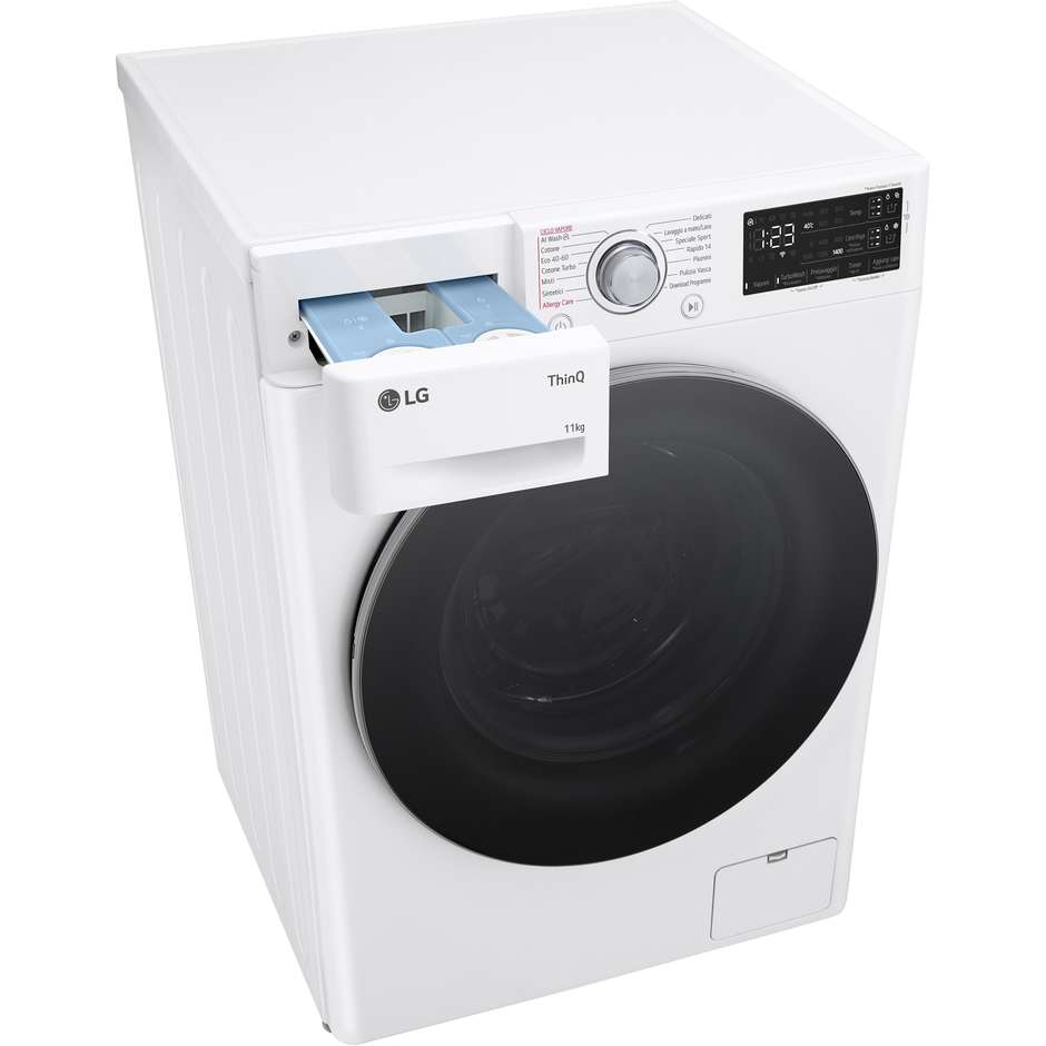 LG F4R3711NSWS Lavatrice Carica Frontale Capacita 11 Kg 1400/min Classe A Colore Bianco