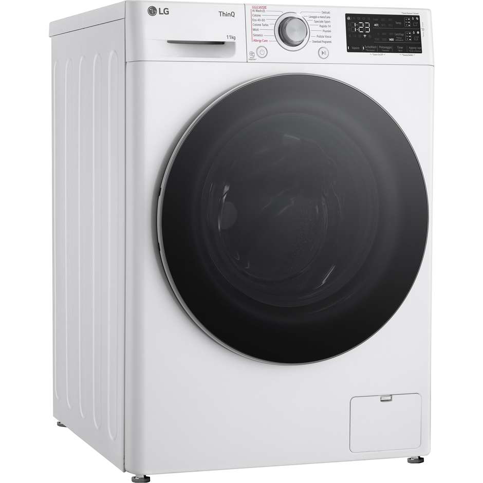 LG F4R3711NSWS Lavatrice Carica Frontale Capacita 11 Kg 1400/min Classe A Colore Bianco