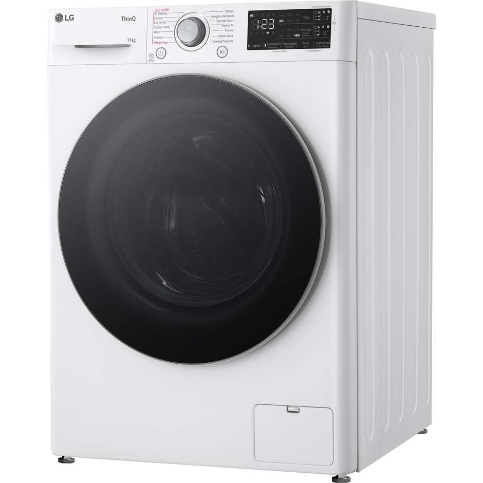 LG F4R3711NSWS Lavatrice Carica Frontale Capacita 11 Kg 1400/min Classe A Colore Bianco