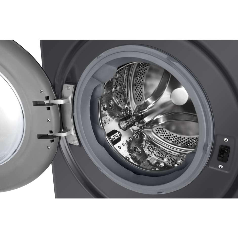 Lg F4R5011TSM Lavasciuga 11+5 kg 1400 Giri/min Classe A Nero