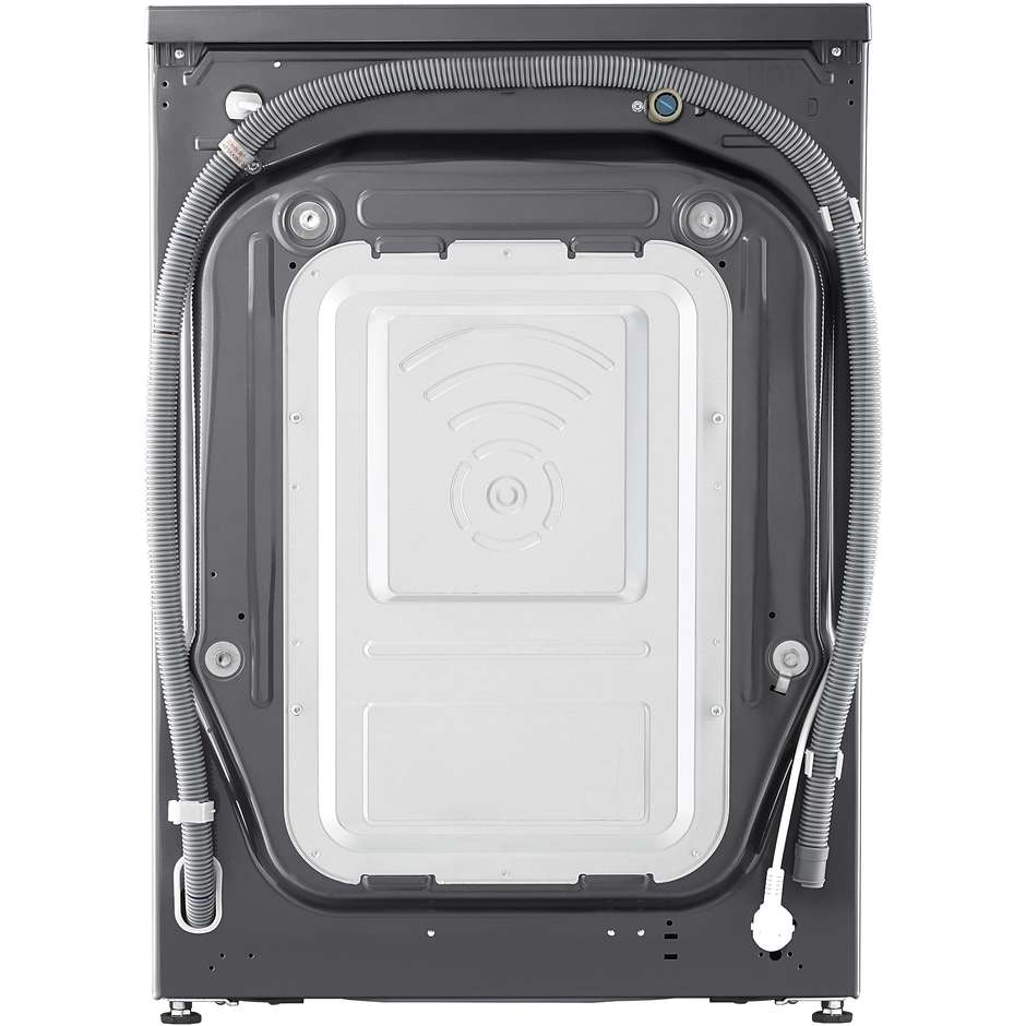 LG F4R5011TSM Lavatrice Carica frontale 60 cm 11 kg 1400 Giri/min Motore Inverter Vapore Classe A Nero