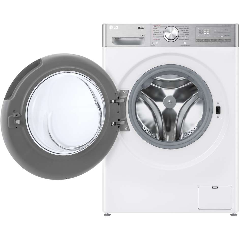 LG F4R9009TPWC Lavatrice Carica Frontale Capacita 9 Kg 1400/min Classe A Colore Bianco