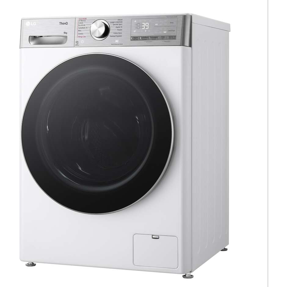 LG F4R9009TPWC Lavatrice Carica Frontale Capacita 9 Kg 1400/min Classe A Colore Bianco