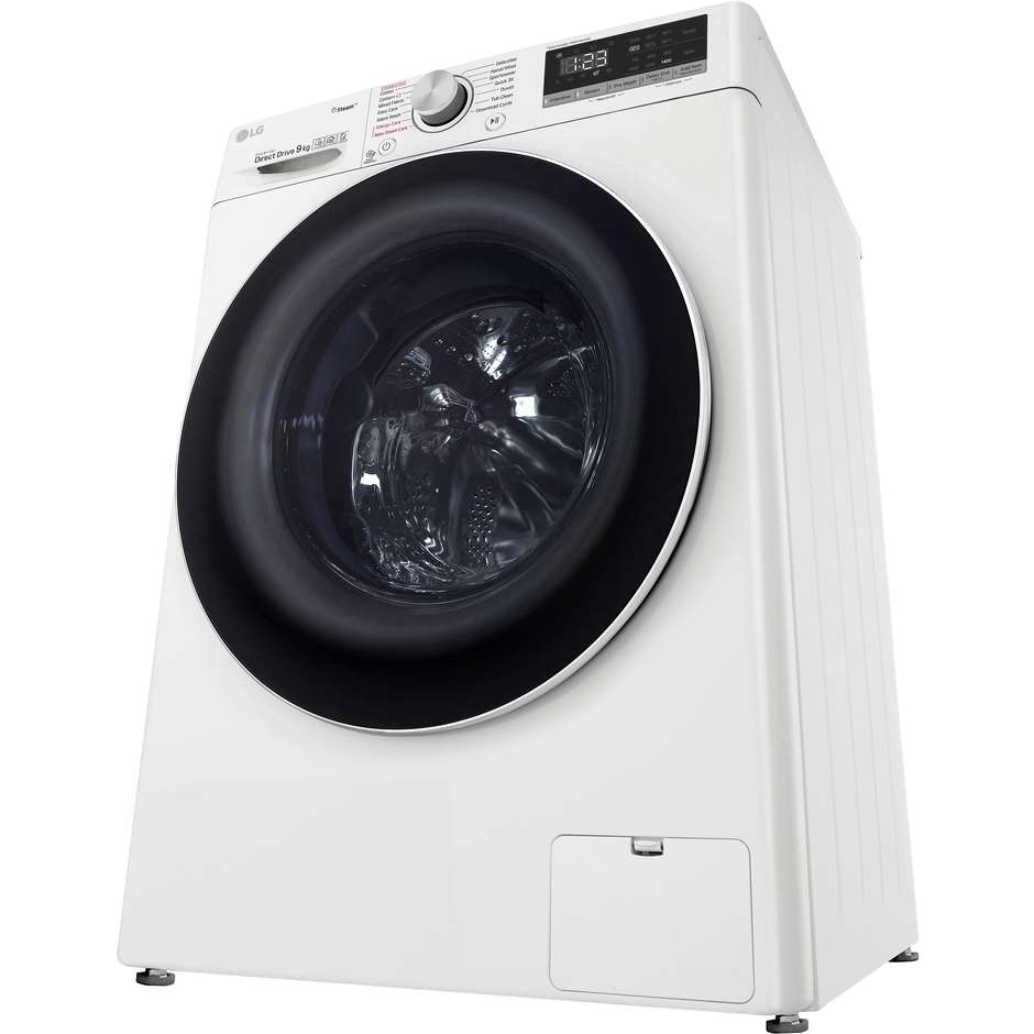 LG F4WV509S0 lavatrice carica frontale 9 Kg 1400 giri classe A+++-40% colore bianco