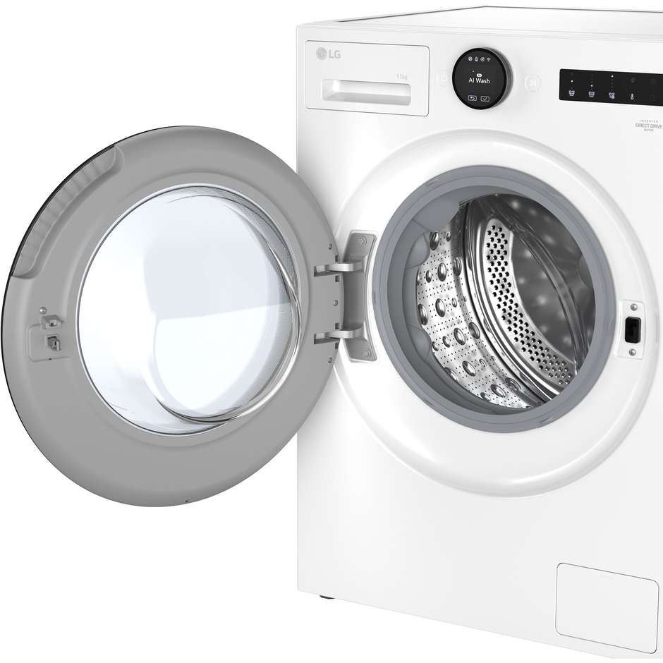 LG F4X7011TWB Lavatrice Carica frontale Capacita 11 Kg 1400 Giri/min Classe A Colore Bianco