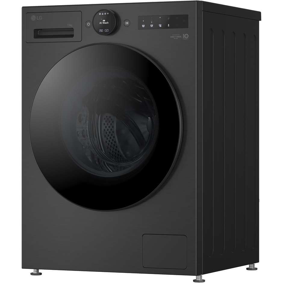Lg F4X7013TBB Lavasciuga 13+5 kg 1400 Giri/min Classe A Nero