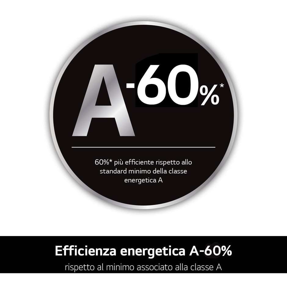 Lg F4X9009TWCE Lavasciuga 9+5 kg 1400 Giri/min Classe A Nero