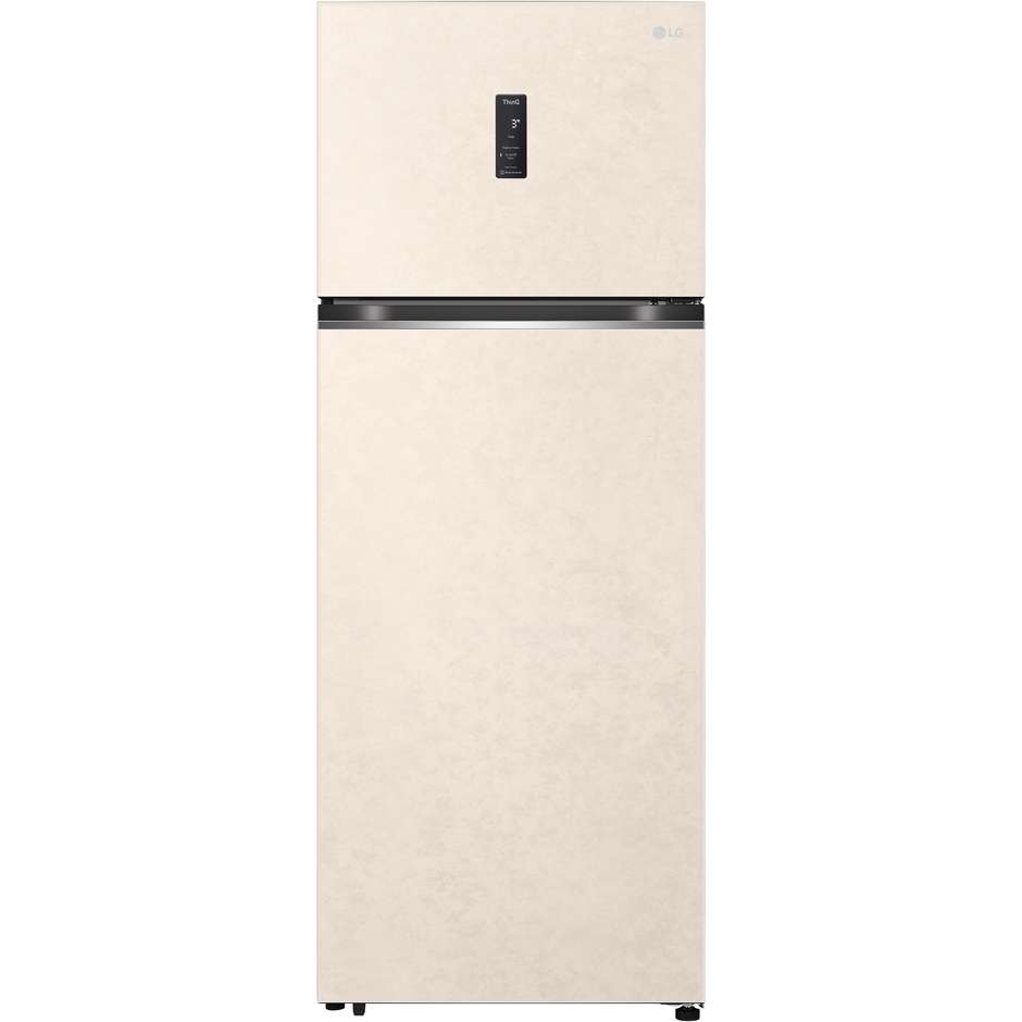 LG Formato 70 cm GTBV44SEBKD Frigorifero Doppia Porta DoorCooling+ Linear Cooling 461 L Beige