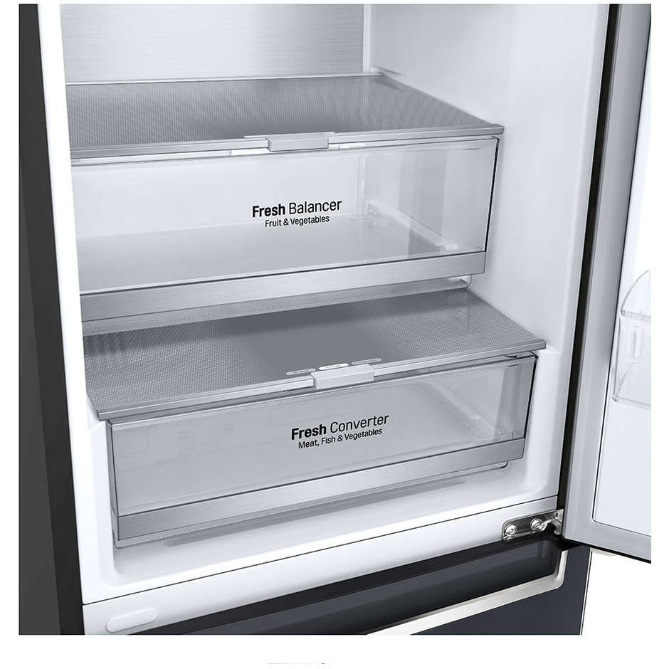 LG GBB92MCAQP frigorifero combinato 384 litri classe A+++-20% Total No Frost Wifi colore nero