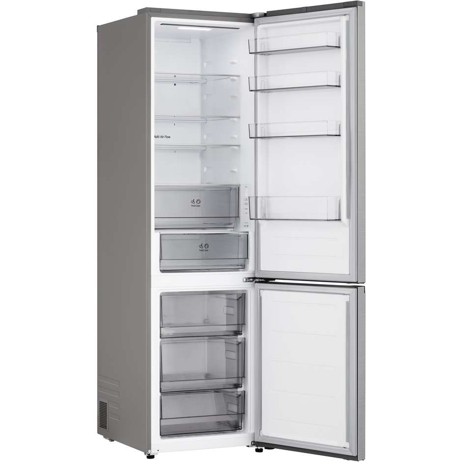 LG GBBSJ20DPY Frigorifero Combinato 375 L No Frost Classe D Inox