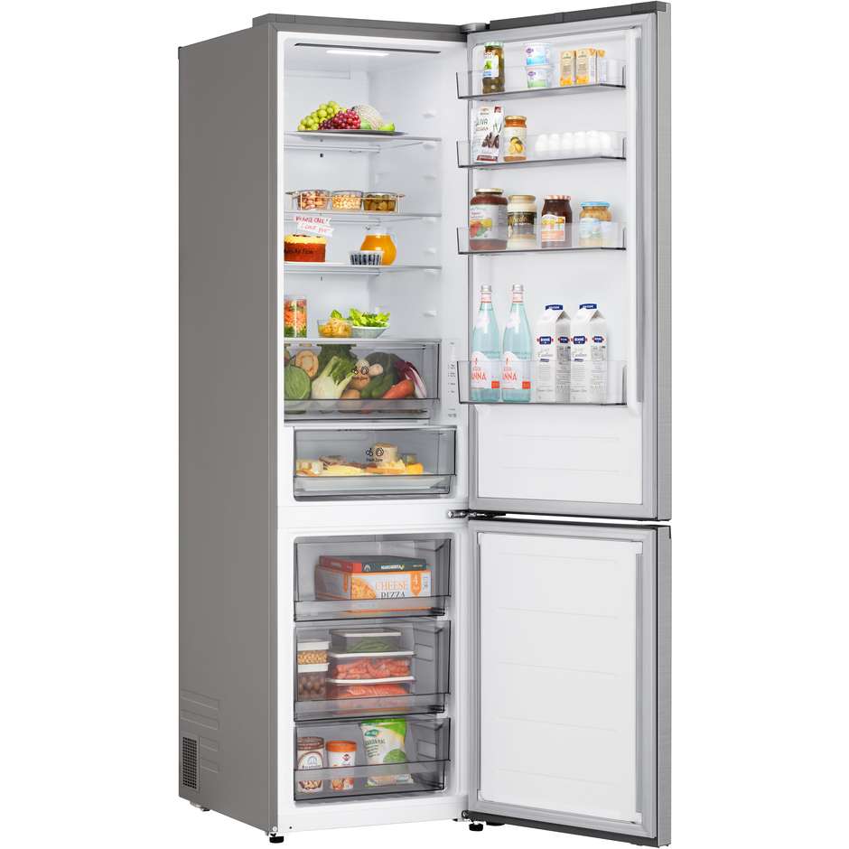 LG GBBSJ20DPY frigorifero combinato 375 L No Frost, finitura inox