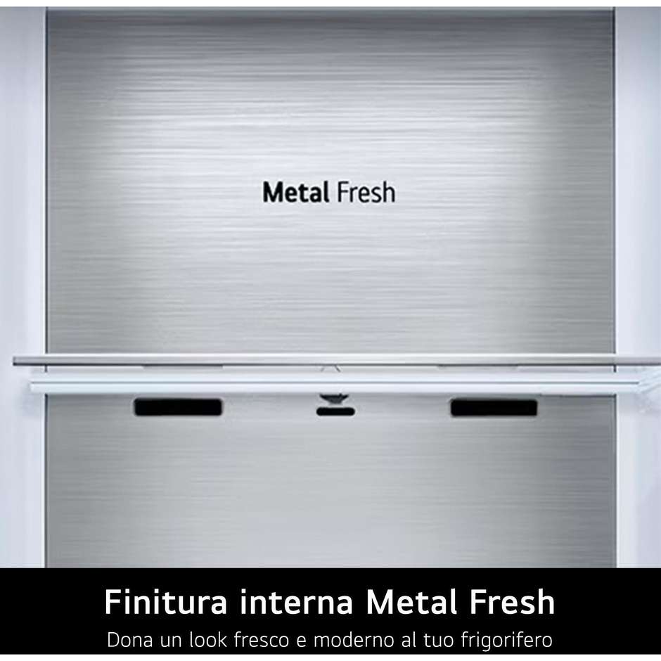 LG GBBW726CEV Frigorifero Combinato 465 L No Frost Classe C
