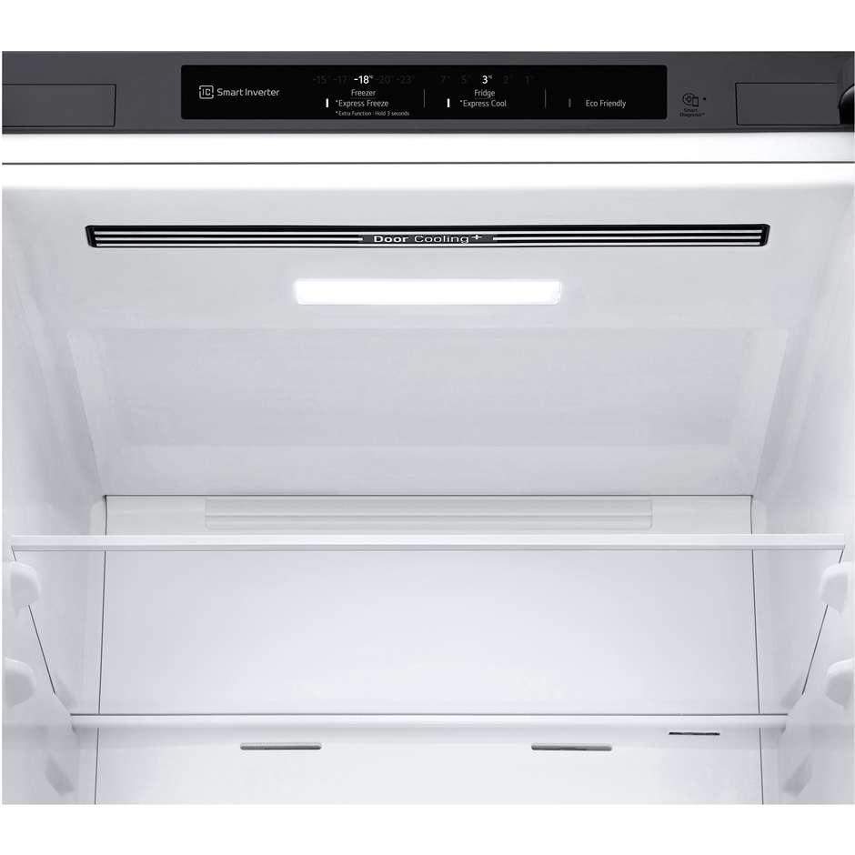 LG GBP52PZNCN1 Frigorifero Combinato DoorCooling+ Linear Cooling 381 L Classe C Shiny Steel