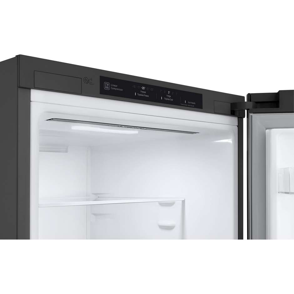 LG GBP61DSPFN frigorifero combinato 341 litri classe A+++ Total No Frost colore inox