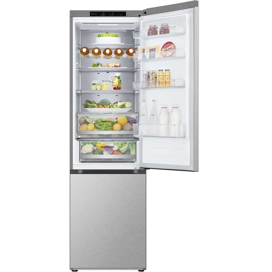 LG GBV7280BMB Frigorifero combinato Total No Frost 387 L classe B Metal Sorbet