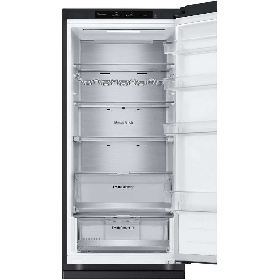 LG GBV7280CEV Frigorifero combinato Capacita 387 Lt Classe C Colore Nero