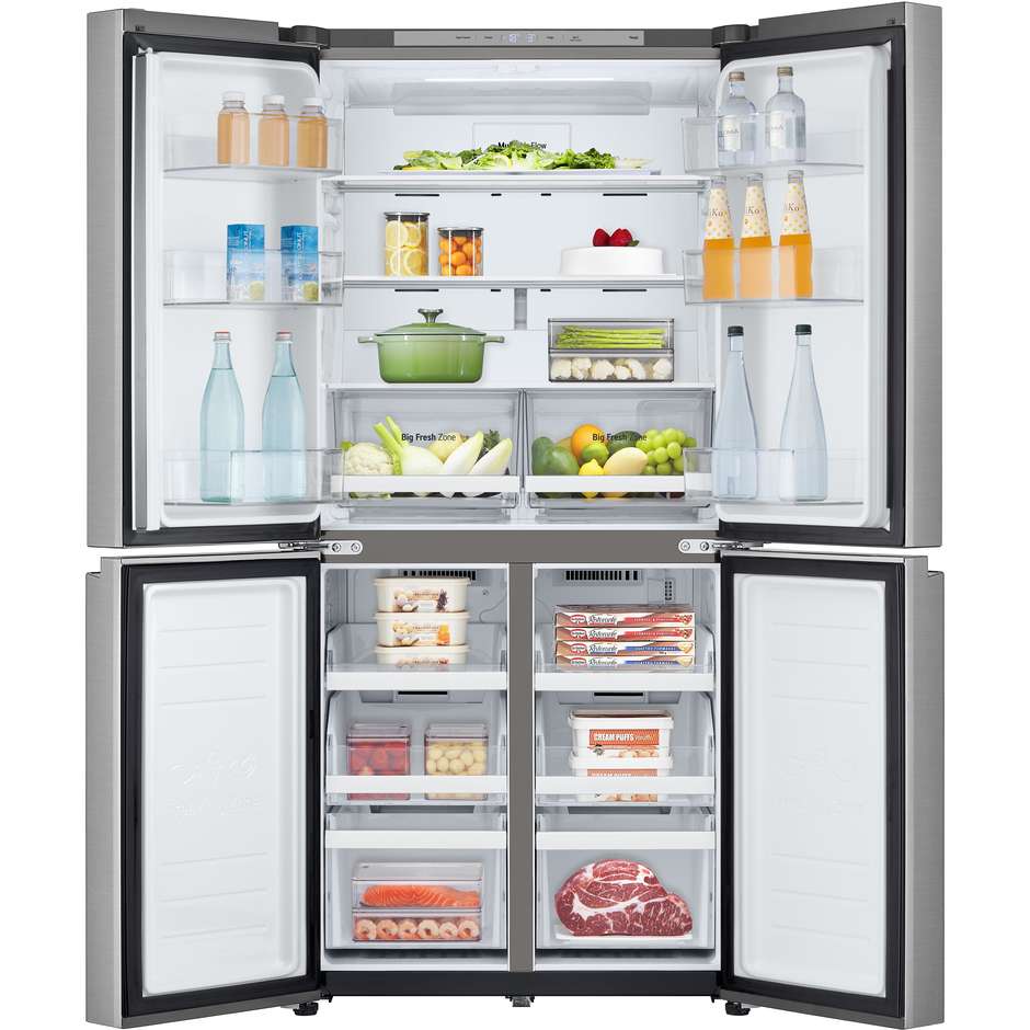 LG GMB860PYDE Frigorifero Multidoor French Door Slim DoorCooling+ 530 L Classe E Shiny Steel