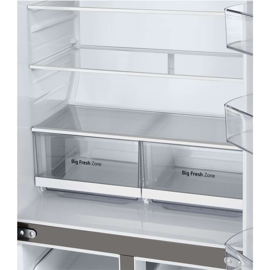 Lg GMB860PYDE Frigorifero Side by Side Americano 530 Litri Classe E Acciaio Inox